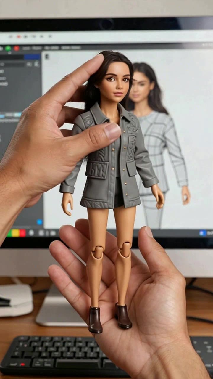 Custom AI Figurine Transformation Template